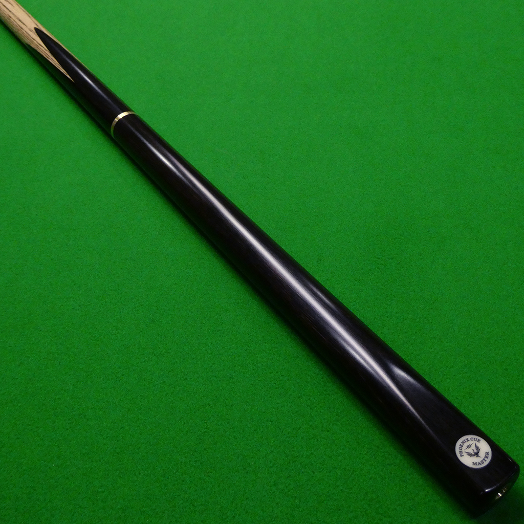 3/4 Master cue M10 Hand spliced cue Ash & Ebony (B)