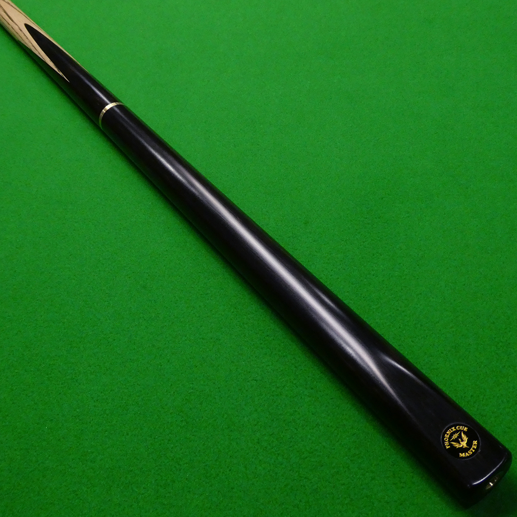 3/4 Master cue M10 Hand spliced cue Ash & Ebony (C)