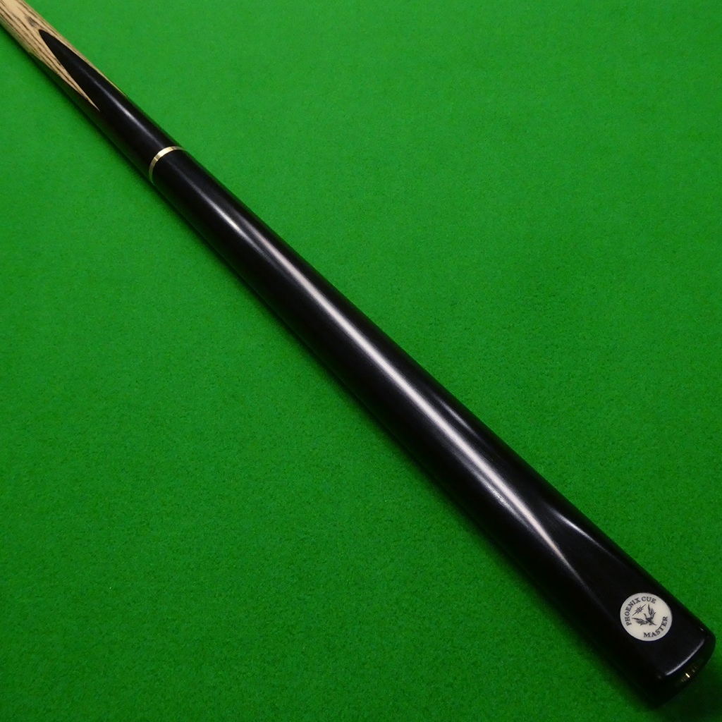 3/4 Master cue M10 Hand spliced cue Ash & Ebony (E)