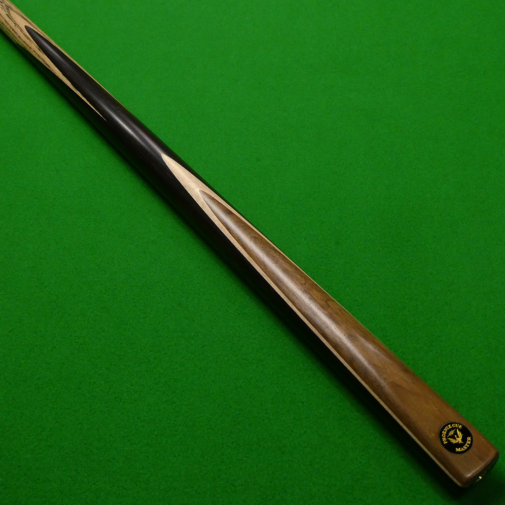 1pc Master cue M21 Hand spliced cue Ash, Ebony & Ovangkol (D)