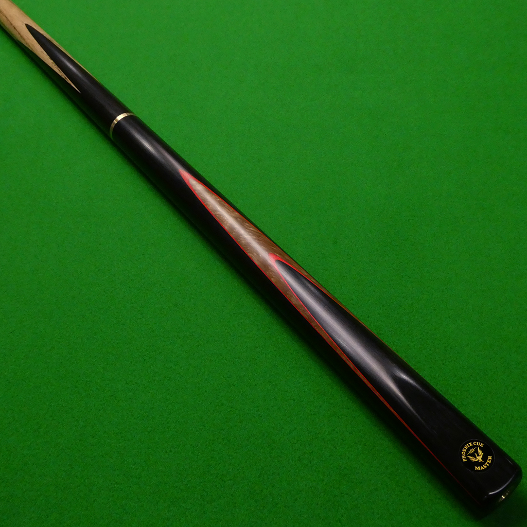 3/4 Master cue M9 Hand spliced cue - Ash, Ebony & Burl (A)