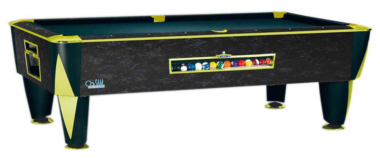 Sam Magno Cosmic Pool Table - Coin-operated