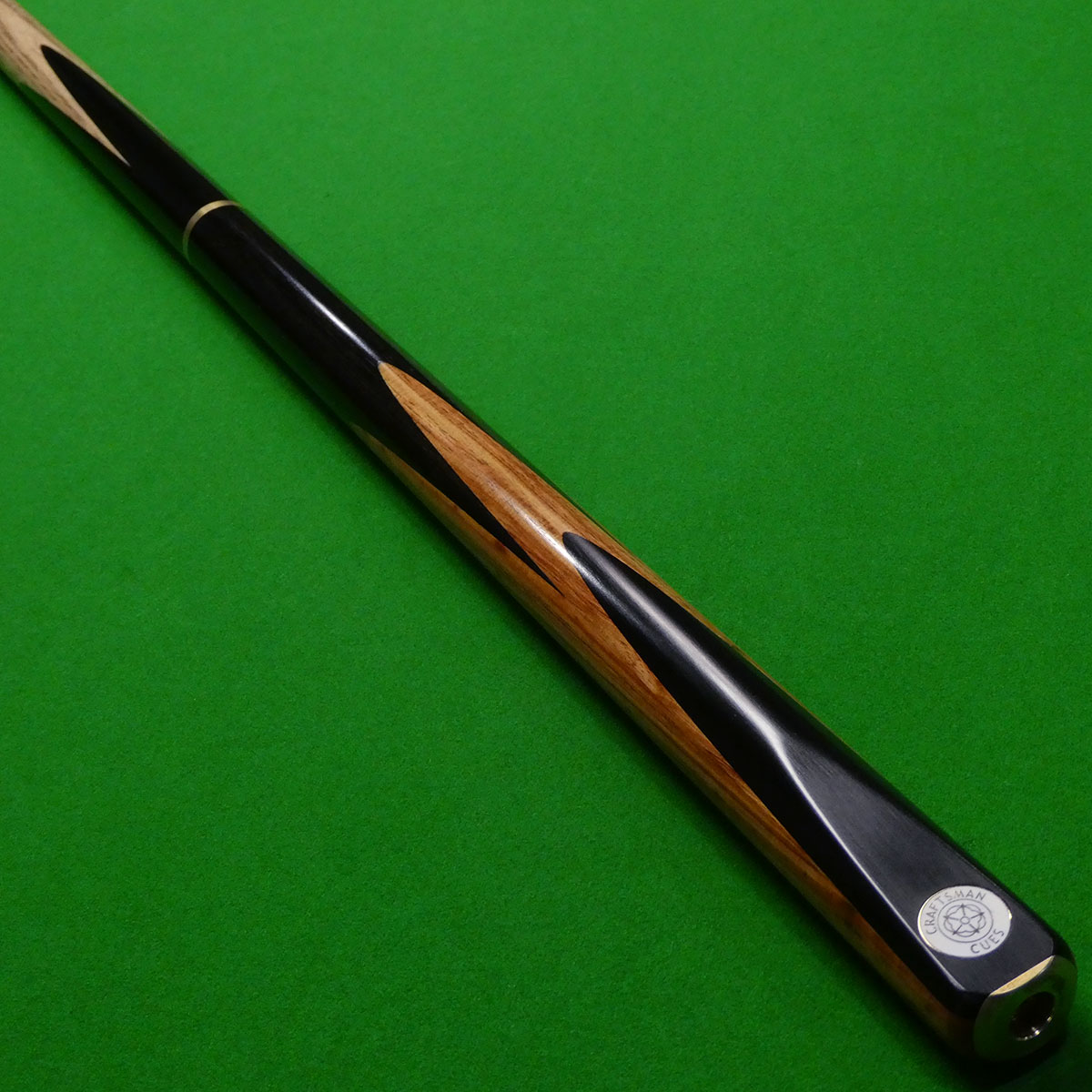 3/4 Craftsman Majestic Snooker cue (B) - Hand Spliced - Tulip wood
