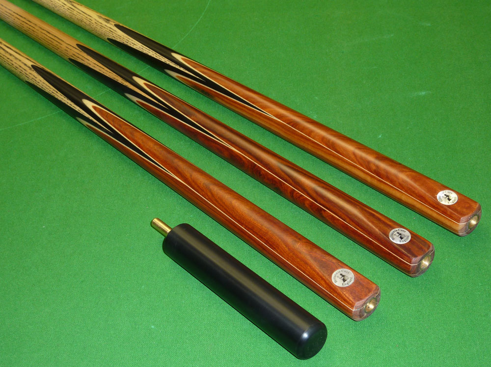 1pc Hand Spliced Mistral cue + Mini butt