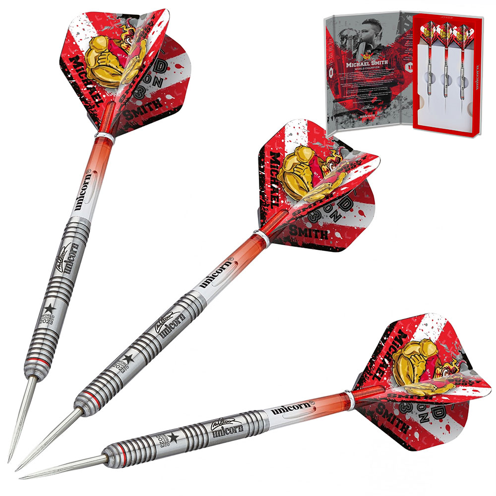 Michael Smith World Champion Steel tip darts set