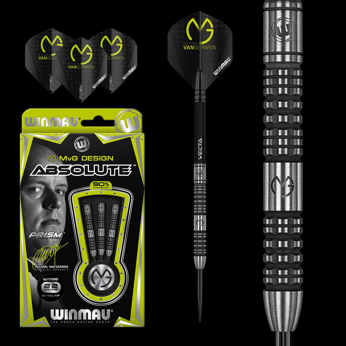 Michael van Gerwen MvG Absolute Darts 90% Tungsten