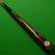 3/4 Phoenix Classic cue Ebony & Macassar White (G) - view 2