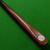 3/4 Craftsman Century cue - Hand Spliced Ash, Ebony & Rose (A) - view 3