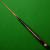3/4 Phoenix Classic cue Ebony & Macassar Red (F) - view 5