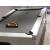 Turned Leg - Slate Bed Pool Table - Gloss White - view 3