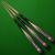 3/4 Taylor Elegance 006 Hand Spliced Snooker cue + Mini Butt - view 5
