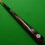 3/4 Phoenix Classic cue Ebony & Macassar White (D) - view 2