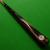 3/4 Phoenix Classic cue Ebony & Macassar Red (D) - view 2