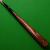 3/4 Master cue M19 Hand spliced cue Maple, Ebony & Afzelia burr (A) - view 2