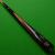 3/4 Master cue M9 Hand spliced cue - Ash, Ebony & Burl (A) - view 2