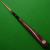 3/4 Master cue M19 Hand spliced cue Maple, Ebony & Afzelia burr (B) - view 7