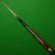 3/4 Master cue M19 Hand spliced cue Maple, Ebony & Afzelia burr (B) - view 6