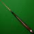 3/4 Craftsman Century cue - Hand Spliced Ash, Ebony & Rose (D) - view 6