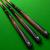 3/4 Brown Sniper hand spliced pool cue - view 2