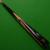 3/4 Unity 21 Hand spliced cue - Black/ White Ebony (A) - view 2