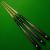 3/4 Green Sniper hand spliced pool cue - view 6