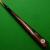 3/4 Phoenix Classic cue Ebony & Macassar Red (H) - view 2