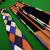 1pc Multi Coloured Diamond cue case - view 5