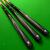 3/4 Grey Sniper hand spliced pool cue - view 2