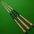 3/4 Taylor Elegance 008 Hand Spliced Snooker cue + Mini Butt - view 5