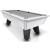 Cry Wolf - Slate Bed Pool Table - Gloss White - view 2