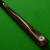 3/4 Phoenix Classic cue Ebony & Macassar White (F) - view 3