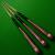 3/4 Taylor GT20 Hand Spliced Snooker cue + Mini Butt - view 6
