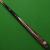 3/4 Maximus Ultimate cue 3773 with Ultimate Ash shaft, Ebony & Asian burr - view 1