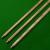 3 x 1pc Cannon Black snooker cues, rack cues - club cues - view 6