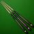 3/4 Taylor Bronze Hand Spliced Snooker cue + Mini Butt - view 5