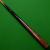 3/4 Master cue M6 Hand spliced cue Ash, Ebony & Amboyna (B) - view 1