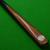 3/4 Craftsman Century cue - Hand Spliced Ash, Ebony & Rose (E) - view 3