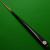 3/4 Craftsman Panther cue - Hand Spliced - Ash & Ebony (A) - view 6