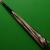 3/4 Unity 39 Hand spliced cue - Black/ White Ebony (A) - view 2