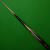 3/4 Unity 21 Hand spliced cue - Black/ White Ebony (A) - view 6