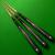 3/4 Grey Sniper hand spliced pool cue - view 6