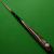3/4 Maximus Ultimate cue 3773 with Ultimate Ash shaft, Ebony & Asian burr - view 7
