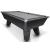 Cry Wolf - Slate Bed Pool Table - Matt Black - view 2