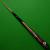 3/4 Maximus Legend Plus snooker cue - Ash, Ebony & Speckled Macassar (B) - view 7