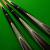 3/4 Green Sniper hand spliced pool cue - view 3