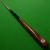 3/4 Maximus Honor snooker cue - Ash, Ebony & Amboyna burr - view 7