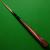 3/4 Master cue M19 Hand spliced cue Maple, Ebony & Afzelia burr (A) - view 7