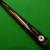 3/4 Phoenix Classic cue Ebony & Macassar Red (J) - view 3