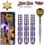 Americano Mardi Gras Steel Tip Darts Set - view 1