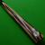 3/4 Unity 39 Hand spliced cue - Black/ White Ebony (A) - view 3